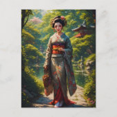 グリーン・ガーデンの乙女 ポストカード (正面)