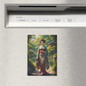 グリーン・ガーデンの乙女 マグネット (インサイチュ (食洗機))