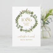 グリーン ガーランド 新しい住所 お引越しのお知らせ (スタンド正面)