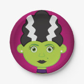 グリーン・ガール・モンスター ペーパープレート (正面)