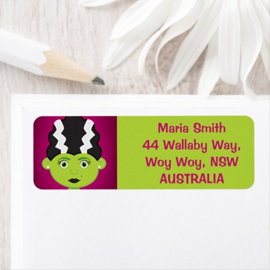 グリーン・ガール・モンスター ラベル (インサイチュ)