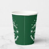 グリーン キャンピング ブライズパーティー 紙コップ (右)