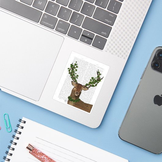 グリーン・キング シール (ノートパソコンとiPhone)