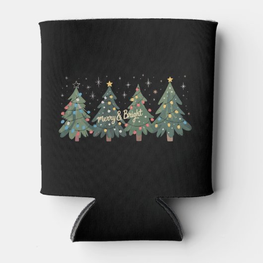 グリーン クリスマスツリー クリスマス 休日 缶クーラー (正面)