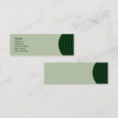 グリーン・グローバル・ビジネス スキニー名刺 (正面/裏面)