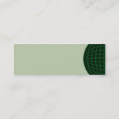 グリーン・グローバル・ビジネス スキニー名刺 (裏面)