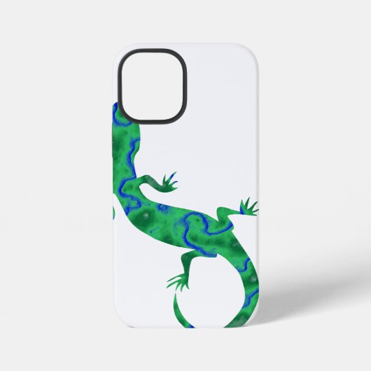 グリーン・ゲッコー iPhoneケース (裏面)