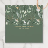 グリーン ゴールド ユーカリ 感謝 フェイバータグ (裏面)