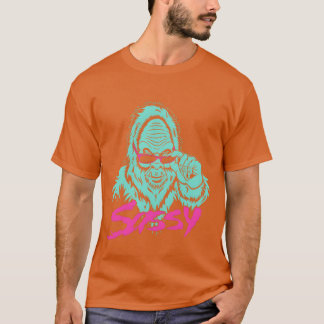 グリーン・サスカッチ・ゲーム ファミリー ビンテージ Tシャツ