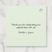 グリーン サンクス フェイバータグ (裏面)