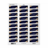 グリーン サンフラワー 秋のブライダルシャワー ラベル (フルシート)