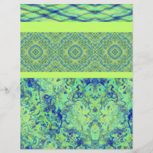 グリーン サンプラー バルク スクラップブック ペーパー ページ