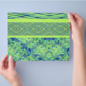 グリーン サンプラー バルク スクラップブック ペーパー ページ (手)