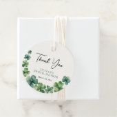 グリーン シャムロック ブライダル シャワー サンクス フェイバータグ (インサイチュ)