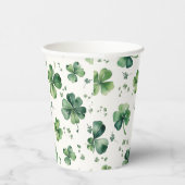 グリーン シャムロック ブライダル シャワー 紙コップ (右)