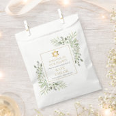 グリーン シード パケット ユダヤ教葬儀 追悼 フェイバーバッグ (クリップ留めされた状態)