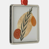 グリーン スタルク ボホ メタルオーナメント (右)