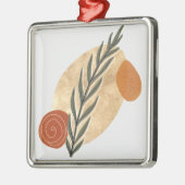 グリーン スタルク ボホ メタルオーナメント (左)