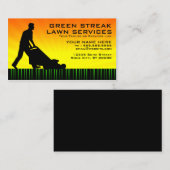 グリーン・ストリーク・ローン・サービス 名刺 (正面/裏面)