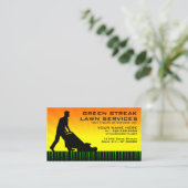 グリーン・ストリーク・ローン・サービス 名刺 (スタンド正面)