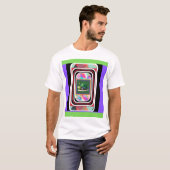 グリーン タートル 1 Tシャツ (正面フル)