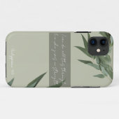 グリーン・ディヴァイン・パステル・フォン/iPadケース Case-Mate iPhoneケース (裏面(横))