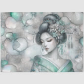 グリーン・デザイン・シリーズの芸者 #23 薄葉紙 (正面)