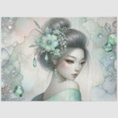 グリーン・デザイン・シリーズの芸者 #25 薄葉紙 (正面)
