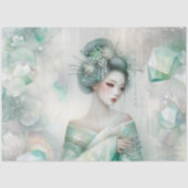 グリーン・デザイン・シリーズの芸者 #26 薄葉紙 (正面)