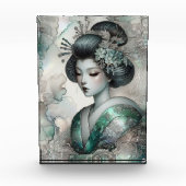 グリーン・デザイン・シリーズの芸者 #2 フォトブロック (正面)
