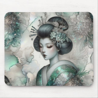グリーン・デザイン・シリーズの芸者 #2 マウスパッド