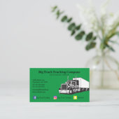 グリーン・トラック会社 名刺 (スタンド正面)