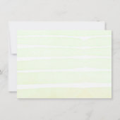 グリーン トロピカル マハロ ありがとうカード サンキューカード (裏面)