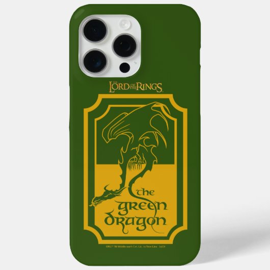 グリーン・ドラゴン™ Case-Mate iPhoneケース (裏面)
