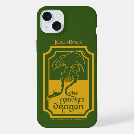 グリーン・ドラゴン™ iPhoneケース (裏面)