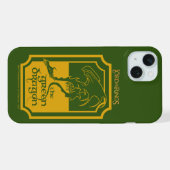 グリーン・ドラゴン™ iPhoneケース (裏面横)