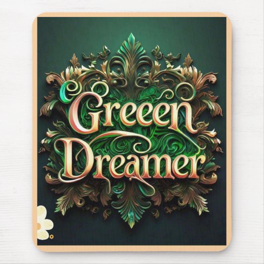 「グリーン・ドリームアヘッド」 マウスパッド (正面)