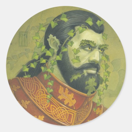グリーン・ナイトの珍品 ラウンドシール (正面)