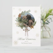 グリーン＆ニュートラルなリースの写真 シーズンカード (スタンド正面)