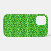 グリーン・ネット・カレイドスコープ Case-Mate iPhoneケース (裏面 (横))