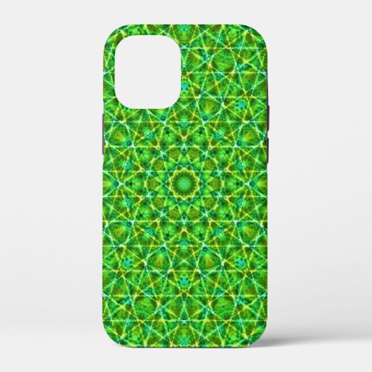 グリーン・ネット・カレイドスコープ Case-Mate iPhoneケース (裏面)