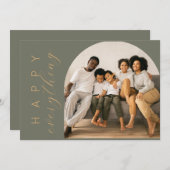 グリーン ハッピー エブリシング シーズンカード (正面/裏面)