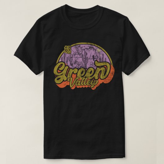 グリーン・バレー, アリゾナ州 Tシャツ (デザイン正面)