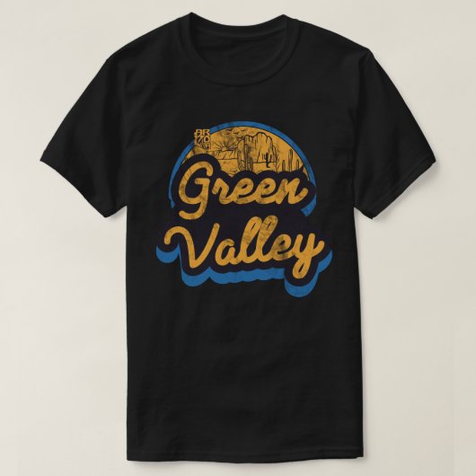 グリーン・バレー, アリゾナ州 Tシャツ (デザイン正面)