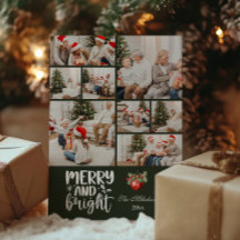 グリーン ビンテージ クリスマス 8 写真 ファミリー