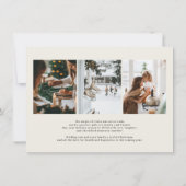 グリーン&ピンクタータンチェック | コケットボウモノグラム シーズンカード (裏面)