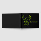 グリーン・フェニックスがブラックで登場 ゲストブック (全面)