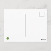 グリーン&ブラウンヤーンチキンチャンピオン葉書 ポストカード (裏面)