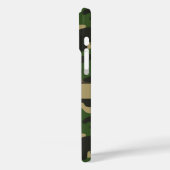 グリーン ブラウン カモフラージュ オリジナル Case-Mate iPhoneケース (裏面 / 左)