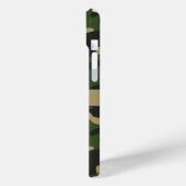 グリーン ブラウン カモフラージュ オリジナル Case-Mate iPhoneケース (裏面 / 左)
